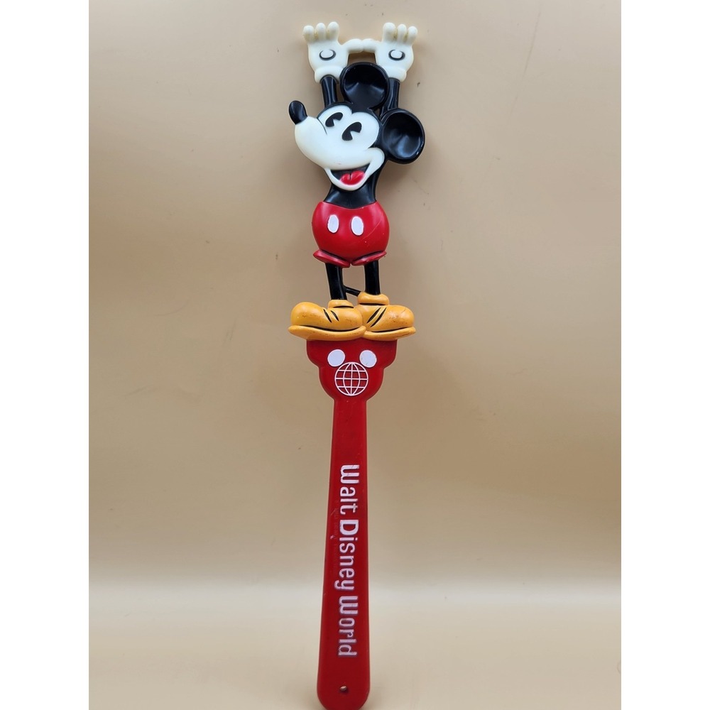 Walt Disney World Vintage Mickey Mouse Souvenir Back Scratcher Hong Kong Plastic